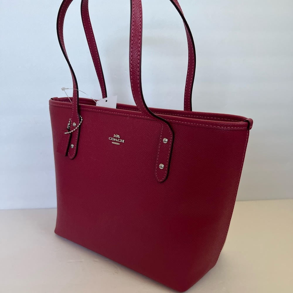 NWT COACH MINI CITY ZIP TOTE HANDBAG PURSE - Picture 7 of 9